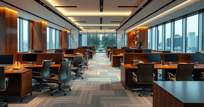 Mobiliário Corporativo Alto Padrão: Transforme o Espaço de Trabalho com Estilo e Sofisticação