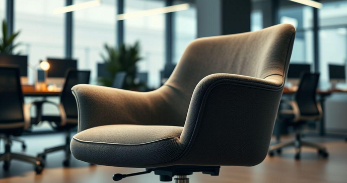 Cadeira Giratória Estofada: Conforto e Estilo para Seu Ambiente