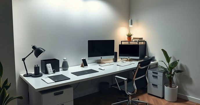 Mesa de canto escritório: como escolher a ideal para otimizar seu espaço de trabalho Mesa de canto escritório: como escolher a ideal para otimizar seu espaço de trabalho
