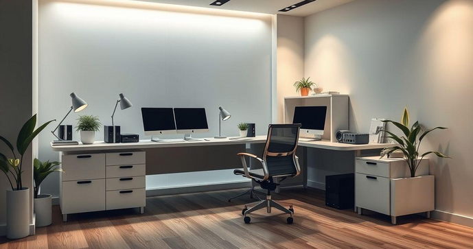 Mesa de escritório em L: descubra benefícios e como escolher a ideal Mesa de escritório em L: descubra benefícios e como escolher a ideal