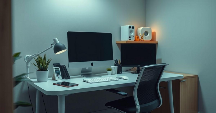 Mesa pequena para escritório ideal para otimizar seu espaço de trabalho