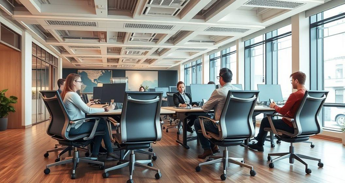 Escolher Cadeiras Corporativas Confortáveis e Funcionais no Ambiente de Trabalho Escolher Cadeiras Corporativas Confortáveis e Funcionais no Ambiente de Trabalho