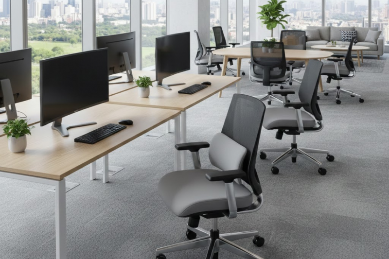 Descubra os Benefícios das Cadeiras Giratórias para o Trabalho