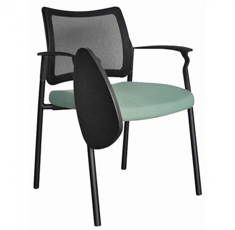 Cadeira Corporativa com Prancheta Vespasiano - Cadeira Corporativa Sofisticada