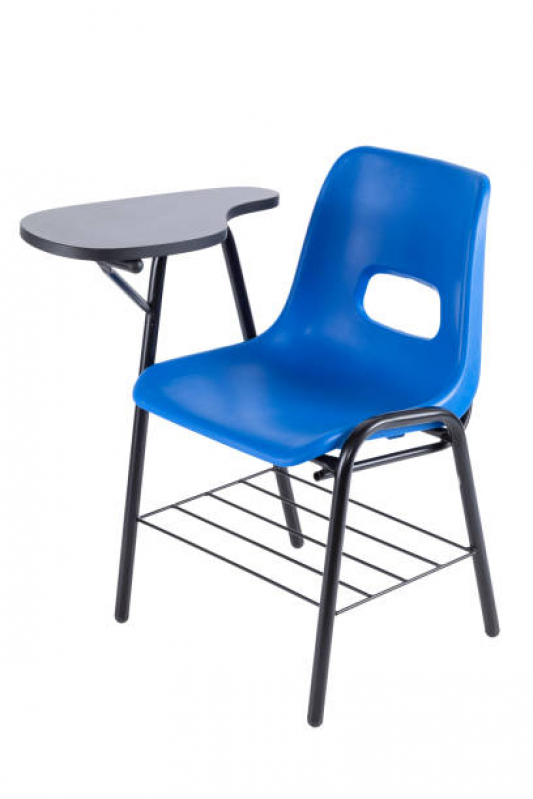 Cotação de Cadeira com Prancheta Corporativa Visconde do Rio Branco - Cadeira Estofada com Prancheta