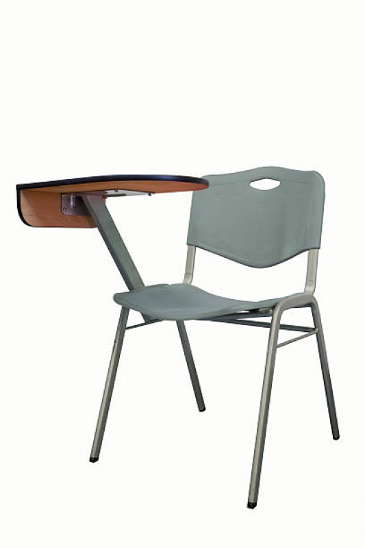 Empresa de Cadeira com Prancheta Escamoteável Araxá - Cadeira Executiva com Prancheta