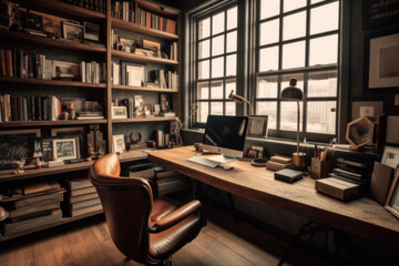 Mesa de Escritório Simples para Home Office Itatiaiuçu - Mesa de Canto Escritório